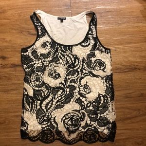 Express lace tank